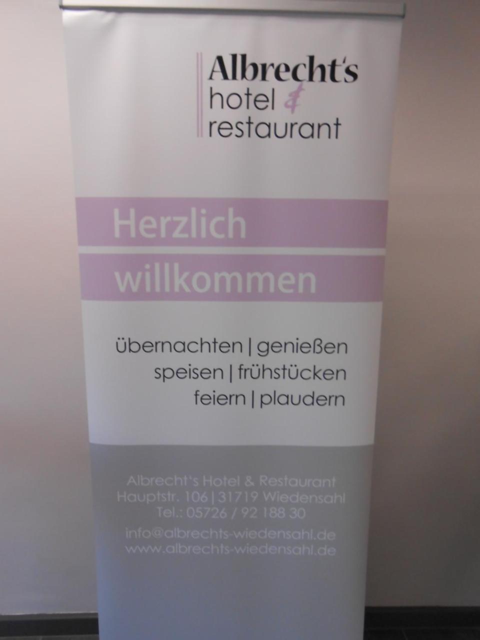Albrecht'S Hotel & Restaurant Gmbh Wiedensahl Экстерьер фото